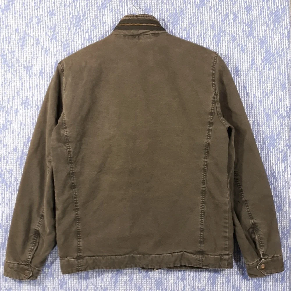 Levi's Jacket Mens Medium Lined Cotton Canvas Full Zip